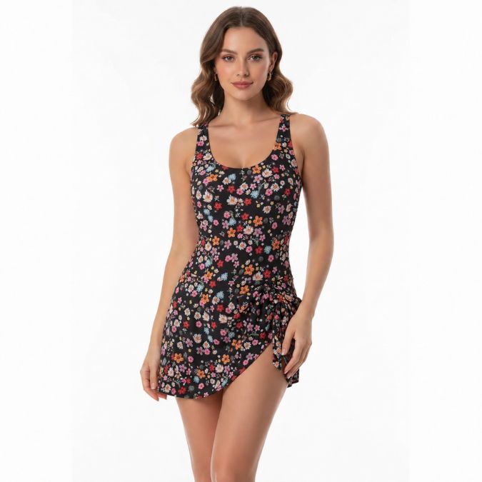 Vestido de Playa Floral para Mujer