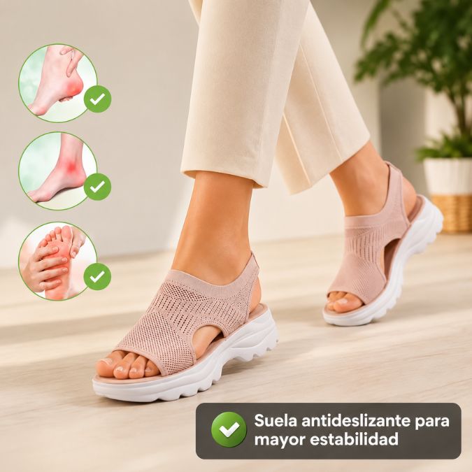 Sandalias Noara Confort - Soporte Ortopédico y Suela Antideslizante