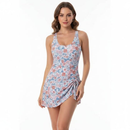Vestido de Playa Floral para Mujer - Duna Studio